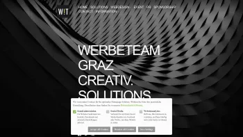 Website Screenshot: WERBE!TEAM GRAZ - Werbeteam Graz - Webdesign, Marketing, Design - Date: 2023-06-14 10:38:18