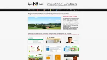 Website Screenshot: WERBUNG EVENT Martin Freiler - WerbungEvent.at by Martin Freiler aus 2813 Ransdorf (Bezirk Wiener Neustadt) - Date: 2023-06-26 10:24:54