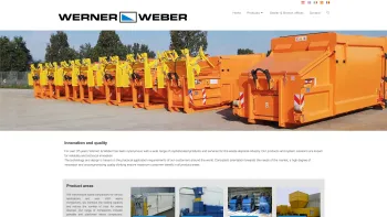 Website Screenshot: WERNER WEBER - Werner & Weber GmbH - Date: 2023-06-26 10:24:55