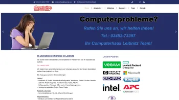 Website Screenshot: Computerhaus Leibnitz - Computerhaus Leibnitz Franz Wesonig e.U. - Date: 2023-06-26 10:24:57
