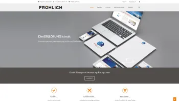 Website Screenshot: wf-walter fröhlich - Der Grafiker - Fröhlich Designagentur - Date: 2023-06-26 10:24:57