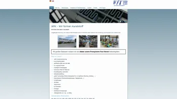 Website Screenshot: WFK Werkzeugmacher Formenbau Kunststoff produktionsgesellschaft Innovation Kunststoff und Metall - Startseite - Date: 2023-06-14 10:46:16
