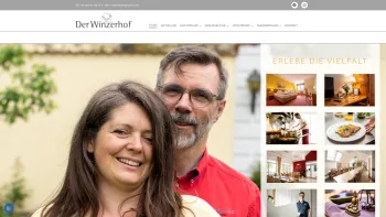 Website Screenshot: Der Winzerhof Familie Wetzel Traditionelles neu erleben! - Hotel Achau - Der Winzerhof | Erlebe die Vielfalt - Date: 2023-06-26 10:24:57