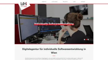 Website Screenshot: WH-Interactive GmbH - Digitalagentur für Softwareentwicklung in Wien - Date: 2023-06-26 10:24:57