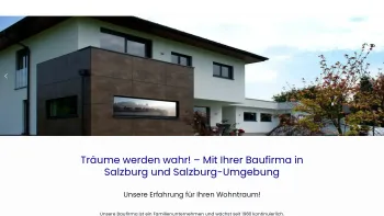 Website Screenshot: Hoch und Tiefbau Baumeister Ing. F. Wieder GmbH - Baufirma Wieder Bau - Ihr Partner für den Hausbau - Date: 2023-06-26 10:25:00