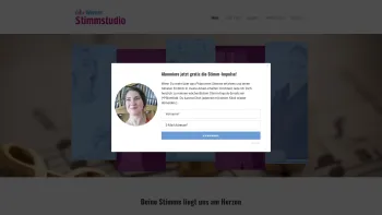Website Screenshot: Wiener Stimmstudio - Wiener Stimmstudio - Date: 2023-06-26 10:25:00