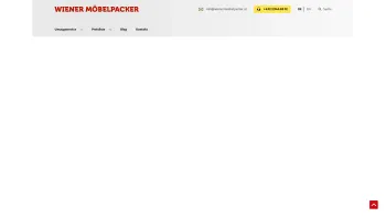 Website Screenshot: Wiener moebelpacker Umzug Wien - Wiener Möbelpacker: Umzug Wien | Umzugsservice Österreich - Date: 2023-06-26 10:26:50