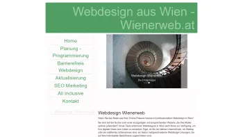 Website Screenshot: Internetmanagement Reisinger Webdesign Wienerweb - Webdesign Reisinger, Wienerweb Webdesigner aus Wien - Date: 2023-06-14 10:46:16