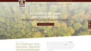 Website Screenshot: WIHO Wimmer Holz Rupert Wimmer & Co - Wimmer Holz Salzburg Laubholz Spezialist - Wimmer Holz Kuchl - Date: 2023-06-26 10:25:03