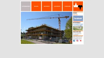 Website Screenshot: WILHELM + MAYER Bau GmbH - Wilhelm+Mayer Bau GmbH: Home - Date: 2023-06-26 10:25:06