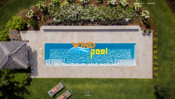 Website Screenshot: Windpool GmbH & Co KG - WINDpool – Ihr Pooltraum wird realisiert. - Date: 2023-06-26 10:25:07