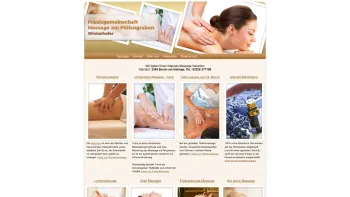 Website Screenshot: Gesundheitszentrum Winkelhofer - Willkommen - Winkelhofer-Massage, in Wien und Brunn am Gebirge - Date: 2023-06-14 10:46:19