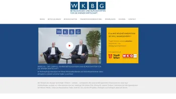 Website Screenshot: WKBG Beteiligungen und Bürgschaften für die Wiener Wirtschaft - WKBG - Beteiligungen und Bürgschaften für die Wiener Wirtschaft - Date: 2023-06-26 10:26:52