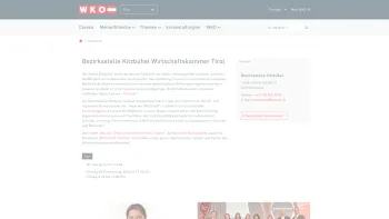 Website Screenshot: Wirtschaftskammer Tirol WKO.at Kitzbühel  - Kitzbühel, Bezirksstelle der Wirtschaftskammer Tirol - WKO.at - Date: 2023-06-15 16:02:34