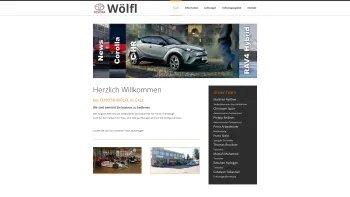 Website Screenshot: Toyota Wölfl - TOYOTA WÖLFL GRAZ - Date: 2023-06-26 10:25:13