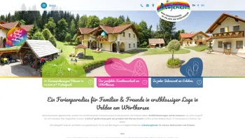Website Screenshot: Ferienparadies Truppe-Muschett Velden am Wörthersee Kärnten Österreich - Kärnten Urlaub - Ferienparadies Truppe Muschett | Velden | Wörthersee - Date: 2023-06-26 10:25:13