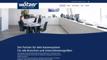 Website Screenshot: Wötzer GmbH & CO KG - Wötzer Registrierkassen - Kassen-Center Tirol - Date: 2023-06-15 16:02:34