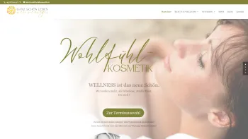 Website Screenshot: Wohlfühl-Kosmetikstudio - KOSMETIK - Beauty - Wellness - Sugaring * - Date: 2023-06-14 10:46:22