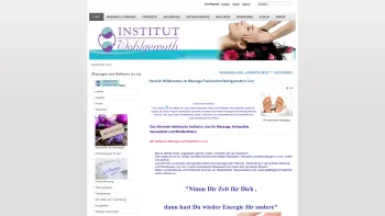 Website Screenshot: Institut Wohlgemuth - wohlgemuth.cc - Institut für Massage und Holopathie in Linz - Date: 2023-06-26 10:25:15