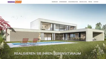 Website Screenshot: Wohnbau2000 Gesellschaft m.b.H. - Home - DE - Date: 2023-06-26 10:25:15