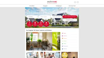 Website Screenshot: Wohnnet Service GmbH - Der Ratgeber für Bauen, Sanieren und Wohnen - wohnnet.at - Date: 2023-06-26 10:25:15