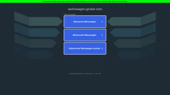 Website Screenshot: Wohnwagen Wohnmobil Gruber - Date: 2023-06-14 10:37:24