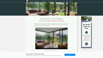 Website Screenshot: Dieter Hofer Wohnwintergarten.at - Wintergarten Sommergarten - Wintergärten - Date: 2023-06-15 16:02:34
