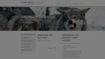 Website Screenshot: Mag.Erich Wolf Partnerbei Wolf Partner Steuerberater Unternehmensberater Gleisdorf Weiz Steiermark - Willkommen bei Wolf & Partner Wolf und Partner - Date: 2023-06-26 10:25:15