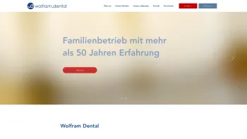 Website Screenshot: Walter Wolfram Dentalvertriebsges.m.b.H. - Home | Wolfram Dental | Österreich - Date: 2023-06-15 16:02:34