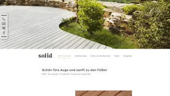Website Screenshot: Profilwerk e.U - SOLID | WPC Terrassendielen - Date: 2023-06-14 10:37:46