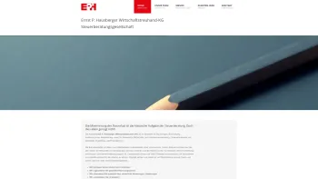 Website Screenshot: Wirtschaftstreuhand-KG und Steuerberatungsgesellschaft Ernst P. Hausberger Kufstein Tirol - Ernst P. Hausberger WT-KG - Date: 2023-06-26 10:25:21