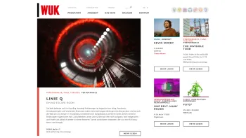 Website Screenshot: WUK Kulturzentrum - Das WUK - Werkstätten- und Kulturhaus - Date: 2023-06-26 10:25:21