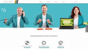 Website Screenshot: WVNET GmbH Ihr regionaler Provider - WVNET - der Waldviertler Provider - Date: 2023-06-26 10:25:24