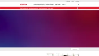 Website Screenshot: Xerox Austria GmbH - Dokument Management mit Xerox, Multifunktionssysteme für Ihr Büro - Date: 2023-06-26 10:25:24