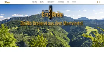 Website Screenshot: Bruckners Bierwelt GmbH - Startseite - Erzbräu - Bruckners Bierwelt - Date: 2023-06-15 16:02:34