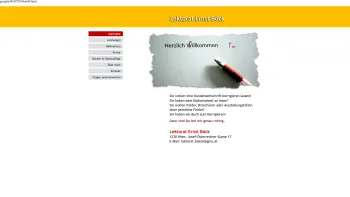 Website Screenshot: Lektorat Ernst Böck - Lektorat Ernst Böck - Date: 2023-06-15 16:02:34