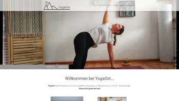 Website Screenshot: YogaOst - Yoga in Sillian und Pustertal - yogaost.at Yogakurse im Hochpustertal - Date: 2023-06-26 10:26:52