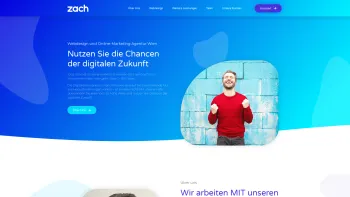 Website Screenshot: Zach-Marketing - Webdesign und Online-Marketing Agentur Wien | Zach-Marketing - Date: 2023-06-26 10:26:52