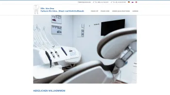 Website Screenshot: DDr. Alex Dem Zahnarzt - Facharzt für Zahn-, Mund- und Kieferheilkunde - Date: 2023-06-26 10:25:30