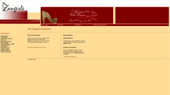 Website Screenshot: Otto Zangerle Harfenbau - Zangerle Harfenbau - Ebbs/Tirol - Date: 2023-06-26 10:25:30