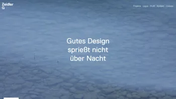 Website Screenshot: Zeidler G Werbeagentur - Zeidler G – Designstudio in Pregarten, Oberösterreich spezialisiert auf Corporate Design, Webdesign und Print. - Date: 2023-06-26 10:25:33