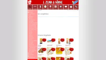 Website Screenshot: Josef Zejma Sohn | ZEJMA SOHN | - J. ZEJMA & SÖHNE Handelsges.m.b.H - Date: 2023-06-26 10:25:36