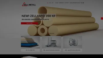 Website Screenshot: Zell-Metall GmbH - Date: 2023-06-14 10:37:46