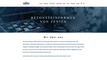 Website Screenshot: Zenith Formen Produktions GmbH - Zenith-Formen – Zenith-Formen Produktions GmbH - Date: 2023-06-15 16:02:34