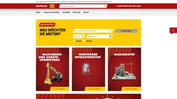 Website Screenshot: Zeppelin Rental Österreich, Mietstation Wien Nord - Online-?Mietshop | Zep­pe­lin Ren­tal - Date: 2023-06-15 16:02:34