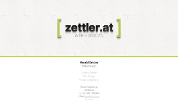 Website Screenshot: zettler.at Web+Design - zettler.at Web + Design - Date: 2023-06-26 10:25:36