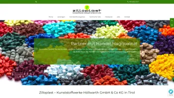 Website Screenshot: Zilloplast-Kunststoffwerke Höllwarth GmbH & Co KG - Kunststofffertigung in Tirol - Zilloplast Kunststoffwerke Höllwarth GmbH & Co KG - Date: 2023-06-15 16:02:34