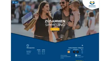 Website Screenshot: Einkaufszentrum einkausfzentrum simmering - ZENTRUM SIMMERING - Date: 2023-06-14 10:46:30