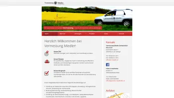 Website Screenshot: DI Robert vermessung_miedler_start - Herzlich Willkommen bei Vermessung Miedler! - Date: 2023-06-14 10:46:30