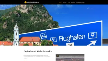 Website Screenshot: Flughafentaxi Niederösterreich - Flughafentaxi Niederösterreich - Transfers zum Flughafen Wien | - Date: 2023-06-15 16:02:34